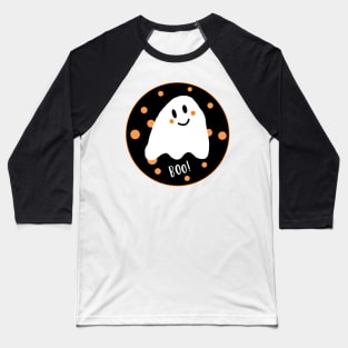 Boo! Halloween Costume Baseball T-Shirt